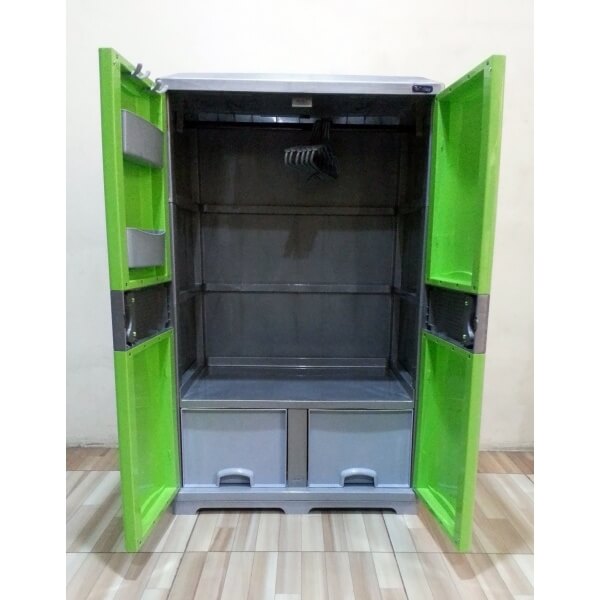  Lemari  Plastik  Royal Cupboard Colby  LGS 4020C Terbuka