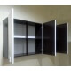 Lemari Dapur Big Panel KCA 9103 - Terbuka tampak samping