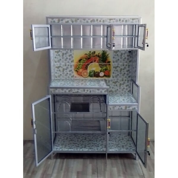  Rak  Dapur Aluminium  Desainrumahid com