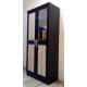 Lemari Pakaian Aston 8023 dua pintu - Tampak samping