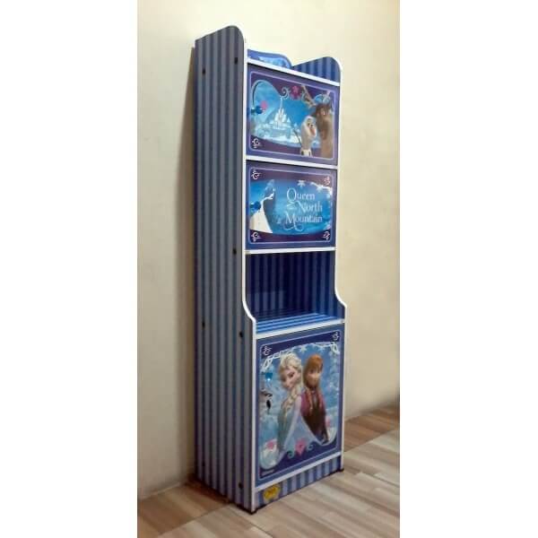  Lemari Pakaian Anak Big Panel  FZ 3 1 NF Tampak samping