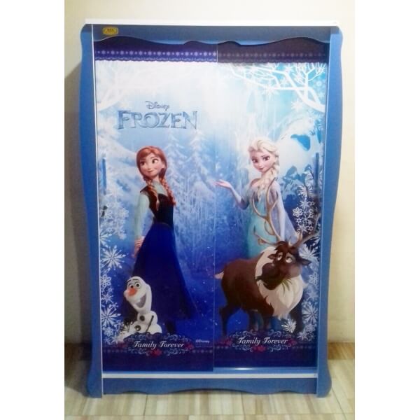  Lemari  Pakaian  Frozen  Family Forever 1901 Tampak depan