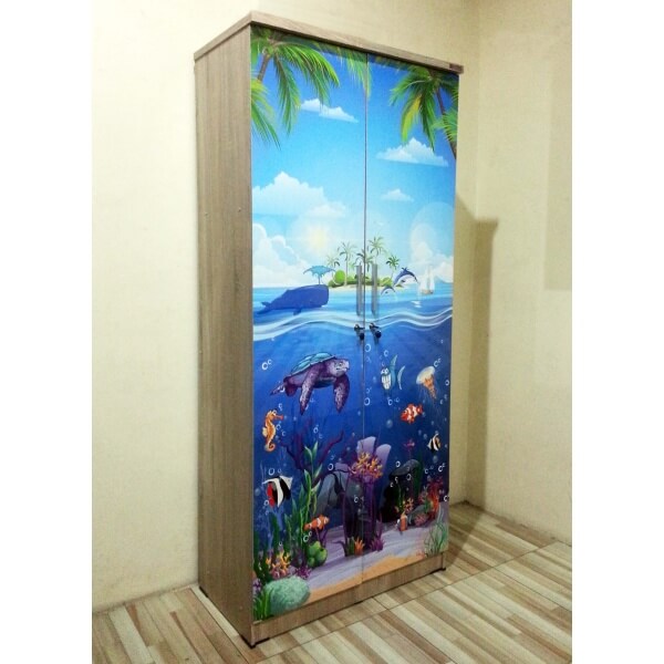 Lemari Pakaian Anak 2 Pintu Nemo