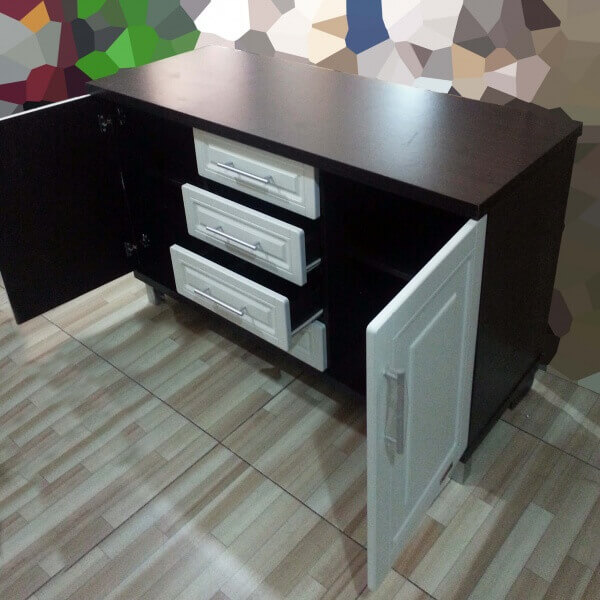 Kitchen Set 3 Pintu Olympic  KLX 010880 tampak dalam 