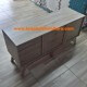 Rak TV minimalis pintu geser Graver Credenza 2282 - tampak belakang