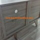 Rak TV minimalis pintu geser Graver Credenza 2282 - tampak dekat belakang