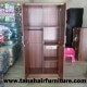 Lemari Pakaian 2 Pintu Super LPC 2709 - terbuka - tampak dalam