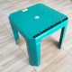 Meja Plastik Persegi Tenmi - warna hijau