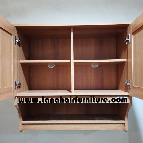 Kitchen Set 2 Pintu  Big Panel  LDA 521 tampak dalam terbuka