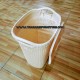 Keranjang Pakaian - Laundry Basket Olymplast - tampak dalam - terbuka