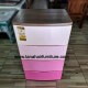 Lemari Plastik Olympic ODC 04 M pink - merah muda - tampak depan