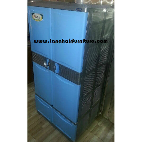  Lemari  plastik  Royal Cupboard Colby LPR 2021C warna biru