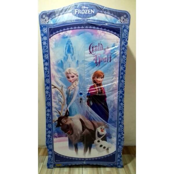  Lemari  Pakaian  2 pintu Frozen  Snow Flakes tampak depan